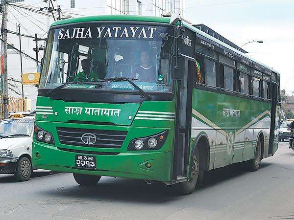 Sajha buses freely plying in capital